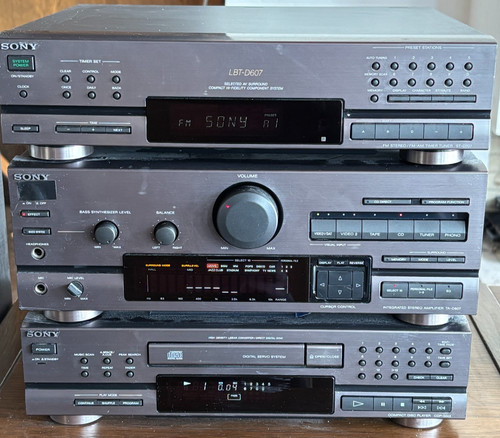 Sony lbt d607 hifi - lbt-d607, av