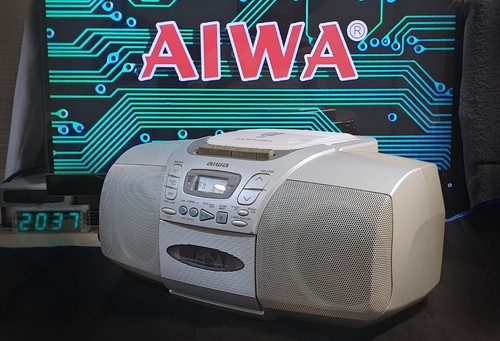 Aiwa csd td24 tragbares - aiwa, stereo