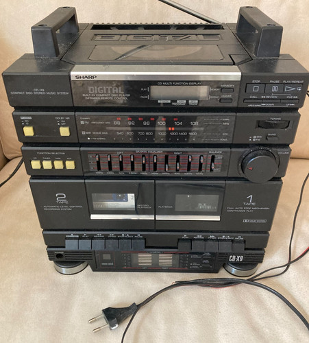 Sharp digital compact - sharp, cd-x9