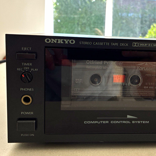 Onkyo 2022 kassettendeck - onkyo,