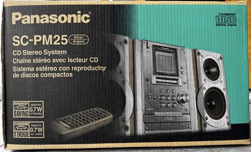 Panasonic pm25 stereo - sc-pm25, cd